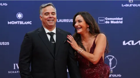 Fernando González y Luciana Aymar