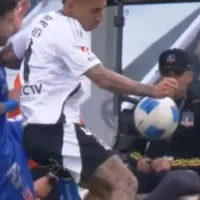 Primera polémica del Superclásico 198: este golpe de Correa a Zaldivia generó mucha discusión