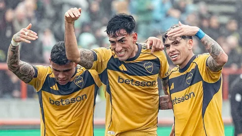 Carlos Palacios fue clave en Boca Juniors este domingo.