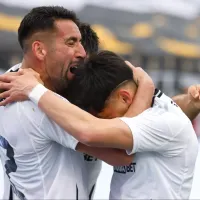 El apasionado festejo del Huaso Isla en el gol que hizo ganar a Colo Colo el Superclásico 198