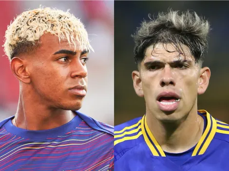 El nivel de Palacios en Boca genera... ¡comparación con Lamine Yamal!