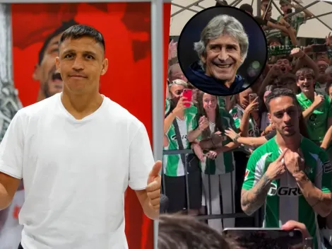 Mientras barren con Alexis, Pellegrini celebra a su estrella en Betis