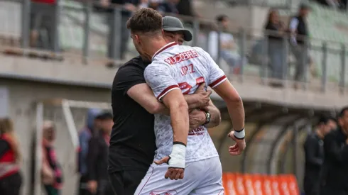 El momento de tensión en el fútbol chileno.
