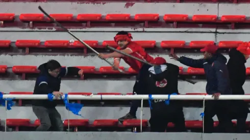 Parte de los graves incidentes en Avellaneda.