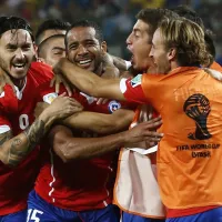 Beausejour saca la foto clarita a la oncena de la Roja de Córdova para visitar a Brasil en el Maracaná