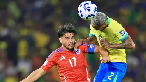 Gabriel Suazo fue el capitán de la Roja en la dura caída ante Brasil.