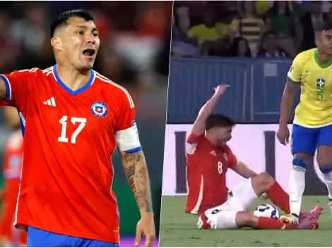 La furia de Gary con la Conmebol por otra roja que no le cobran a Chile