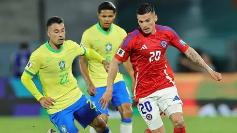Lucas Cepeda fue uno de los puntos altos de Chile ante Brasil.