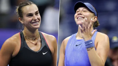 Aryna Sabalenka y Amanda Anisimova