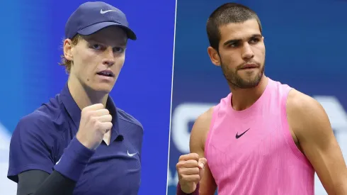 Jannik Sinner y Carlos Alcaraz