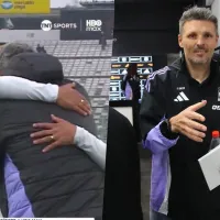 Fueron compañeros: el cariñoso abrazo entre Fernando Ortiz e ídolo de Colo Colo