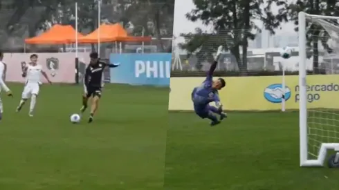 Rodríguez anotó un golazo en el debut de Ortiz con los albos.