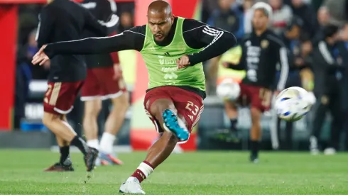 Salomón Rondón, el líder de Venezuela, quiere vencer a Colombia y jugar el Mundial.