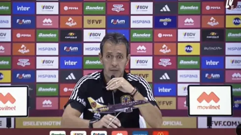 El DT de Venezuela causó indignación