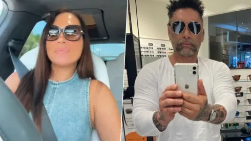 Paula Pavic y Marcelo Ríos