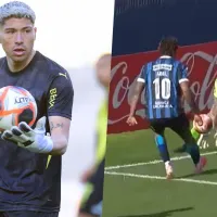“Grosero error del chileno”: Brayan Cortés se come un gol de arquero amateur en Peñarol