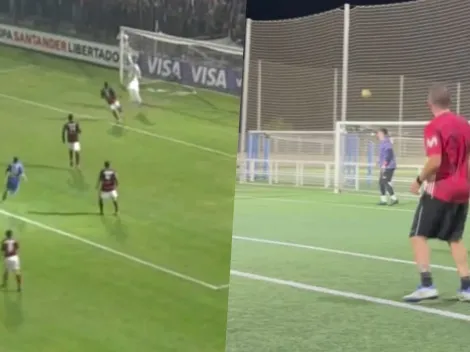 Video: Montillo repite su golazo ante Flamengo en una pichanga