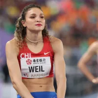 El dolor de Martina Weil tras quedar fuera por una centésima del Mundial de Atletismo