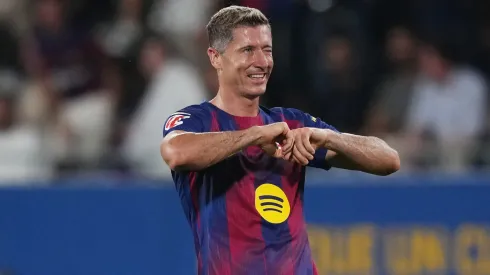 Robert Lewandowski anotó dos goles contra Valencia y buscará un nuevo tanto en la Champions League contra Newcastle United.