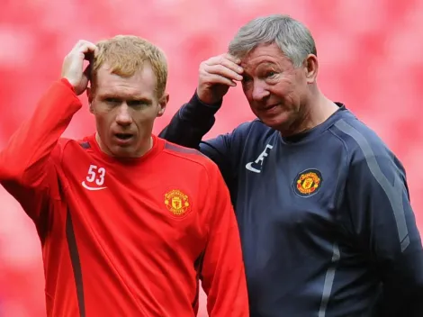 Scholes eligió al peor refuerzo de Alex Ferguson en Manchester United