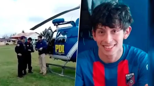 PDI se sumó a la búsqueda del joven jugador