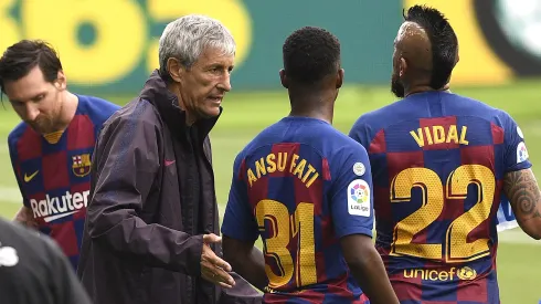 El "heredero de Messi" jugó con Vidal.