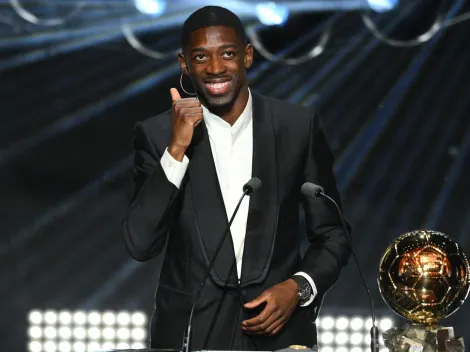 El llanto de Dembélé al ganar el Balón de Oro 2025