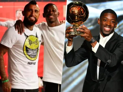 Lo apadrinó Vidal y ahora es el Balón de Oro: "Merecido hermano"