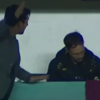 Jugó en Cobreloa, es DT y se viralizó en Argentina por su furia contra un pupilo expulsado: “¡¿Para qué vas a…?!”
