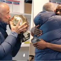 “¡Hostia!”: La épica reacción de Luis Enrique al ver a Dembélé con el Balón de Oro