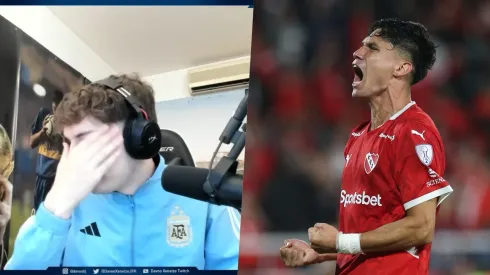 Pablo Galdames no pudo darle el triunfo a Independiente.