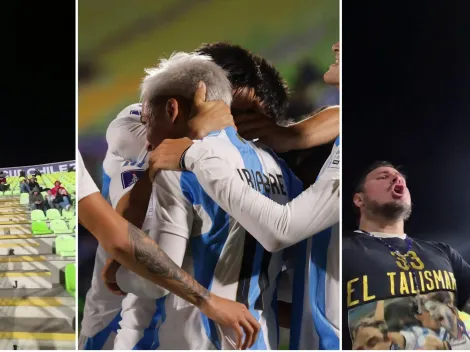 Le caen a famoso hincha argentino por gritar goles a chilenos en Mundial