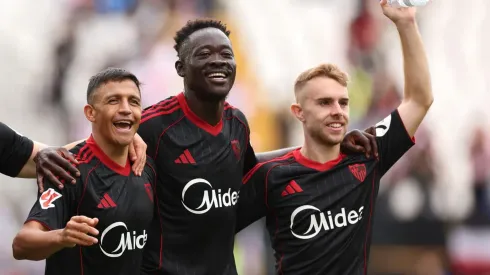 Alexis Sánchez fue clave en el gol del triunfo del Sevilla.