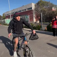 El jugador que se fue en bicicleta tras el empate de U de Chile en La Serena