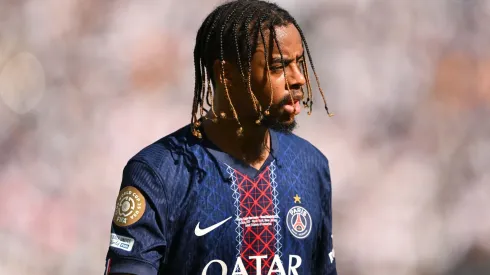 Bradley Barcola, el responsable del ataque de PSG ante las bajas de Dembélé y Doué.