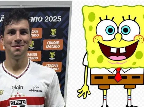 "Bob Esponja": Hinchas de Sao Paulo están felices con Tapia