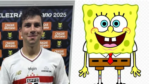 Gonzalo Tapia recibió un nuevo apodo de los hinchas de Sao Paulo, que lo adoran