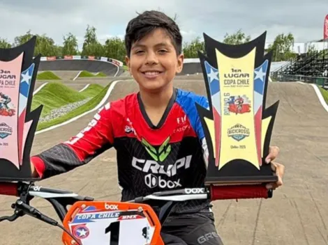 Tricampeón chileno de BMX Race volvió tras superar rebelde bacteria