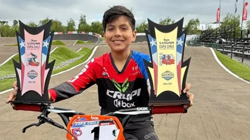 David Valenzuela, estudiante de 10 años del Colegio Mayor de Peñalolén.