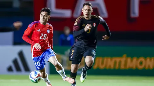 Javier Altamirano fue titular ante Perú.