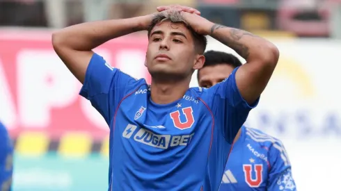 Lucas Assadi no estará en la U para el choque con Palestino.