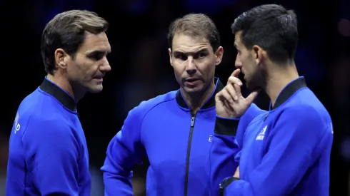 Roger Federer, Rafael Nadal y Novak Djokovic son ídolos del tenis.