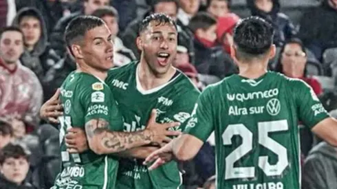 Iván Morales anotó un gol clave ante River Plate.