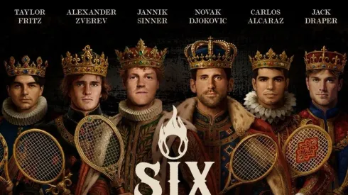 Las 6 estrellas más importantes del tenis masculino se miden esta semana en un millonario torneo de exhibición.