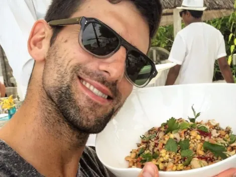 La dieta de Djokovic para mantenerse en el alto nivel del tenis a los 38 años