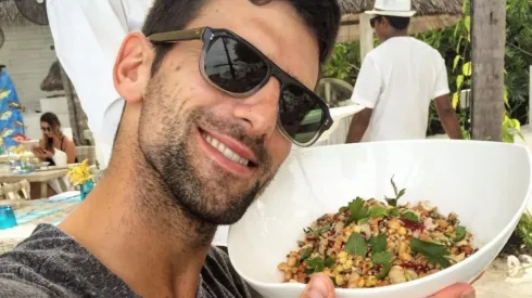 La dieta de Djokovic está basada en vegetales