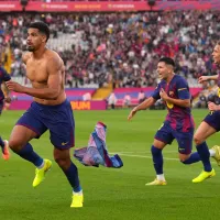 Es defensa, entró de 9 de área y terminó dejando al Real Madrid con cuello