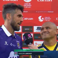 La mirada que Chupete Suazo le regaló a Joaquín Larrivey tras bello elogio: “Lo quiere toda la gente”
