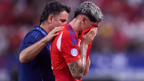Diego Valdés nuevamente sufrió un problema físico en Argentina.