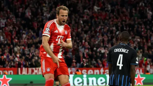 Harry Kane celebra su gol en Bayern Munich